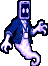 GHOSTER, pixel-art sprite